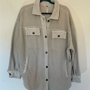 FREE PEOPLE Ruby Jacket Color: Stone sz M *NWT